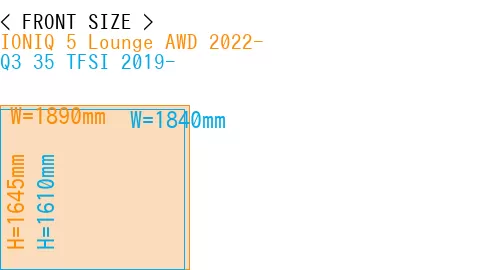 #IONIQ 5 Lounge AWD 2022- + Q3 35 TFSI 2019-